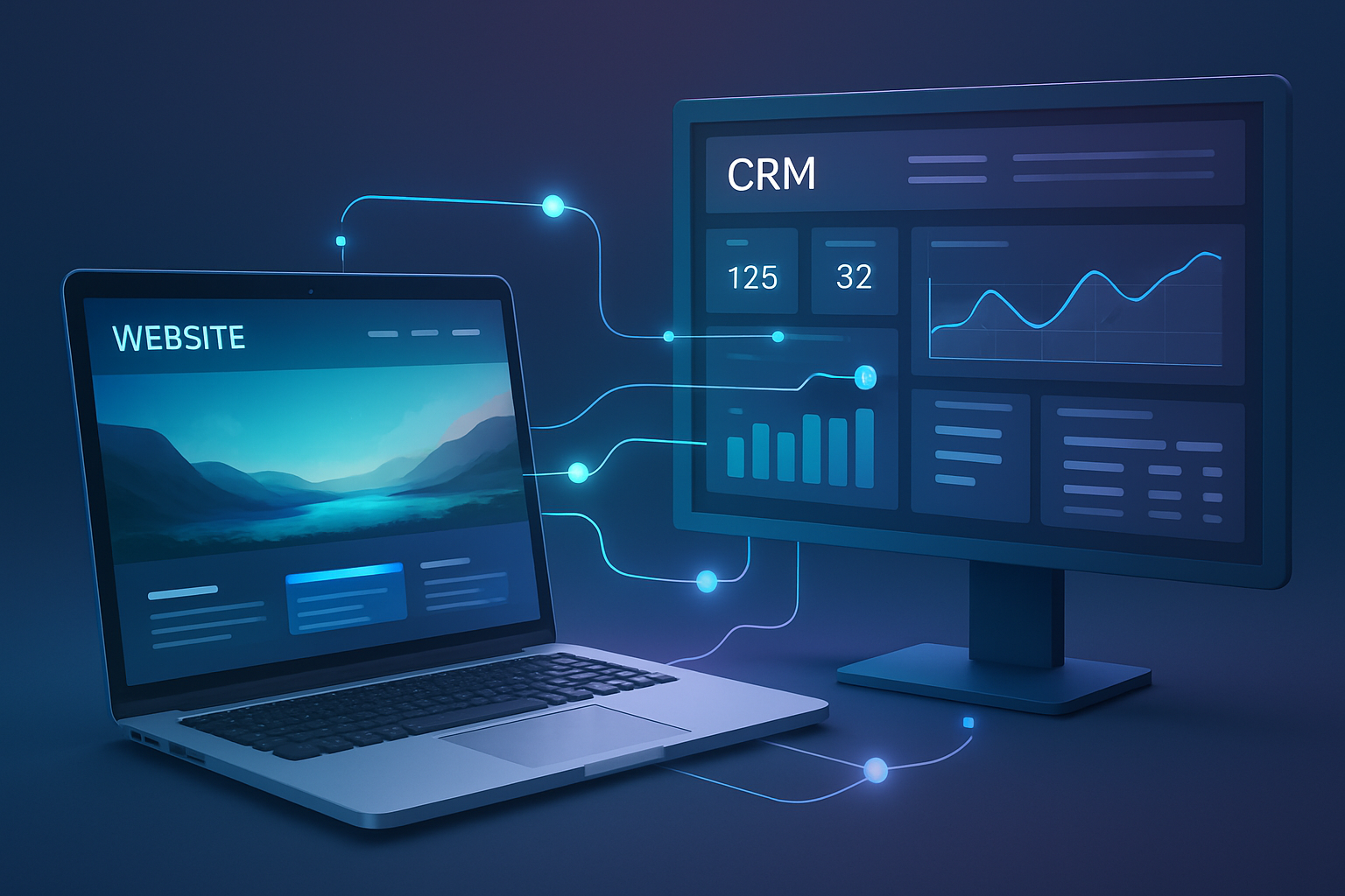 Web + CRM Integrado